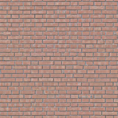 Eski bir tuğla duvar parçası.