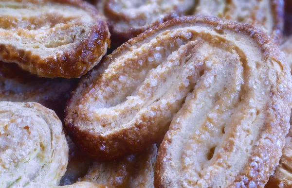 Delicious cookies on the table. Presented close-up. — Stock Photo, Image