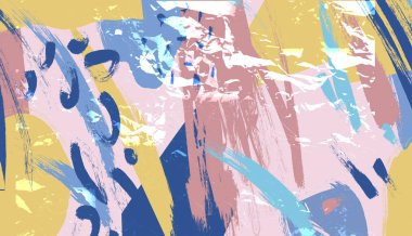 Süslü soyut hafif bir arka plan üzerinde çizim.