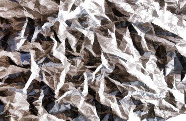 Arka plan resmi siyah beyaz elemanları ile soyut tarzda.