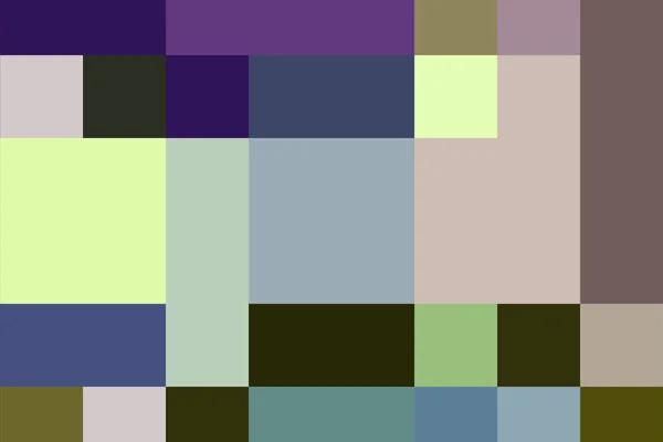 Image fractale avec un motif géométrique coloré . — Photo