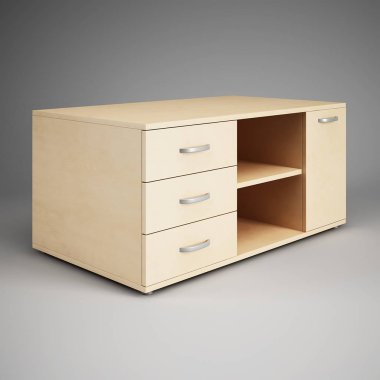 Rahat Danışma ofisi için. 3D görüntüleme.