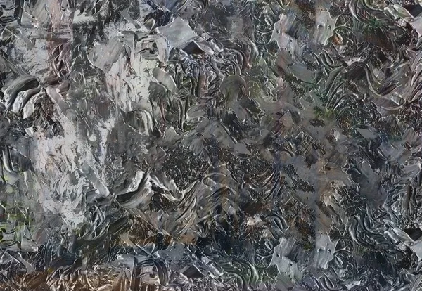 Абстрактное изображение с мазками красок различной формы. — стоковое фото
