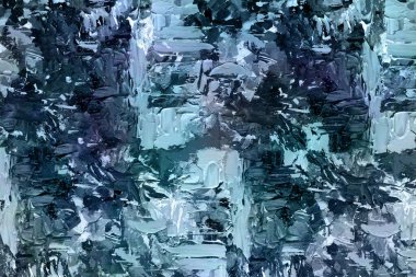 Mavi tonlarda soyut bir arkaplan resmi