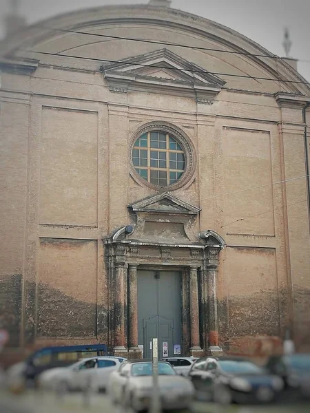 Staré Úzké Ulice Modena Itálie Úzkých Uliček Starém Městě Modena — Stock fotografie