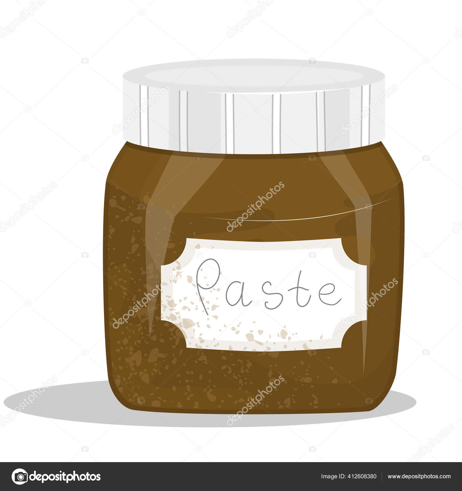 Download 12 Glass Jar With Chocolate Spread Yellowimages Yellowimages Mockups