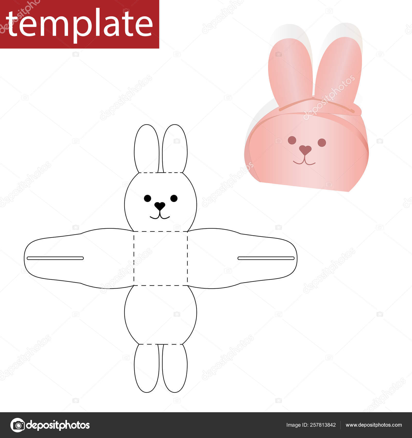 retail-paper-box-bonbonniere-easter-bunny-stock-vector-image-by-denli