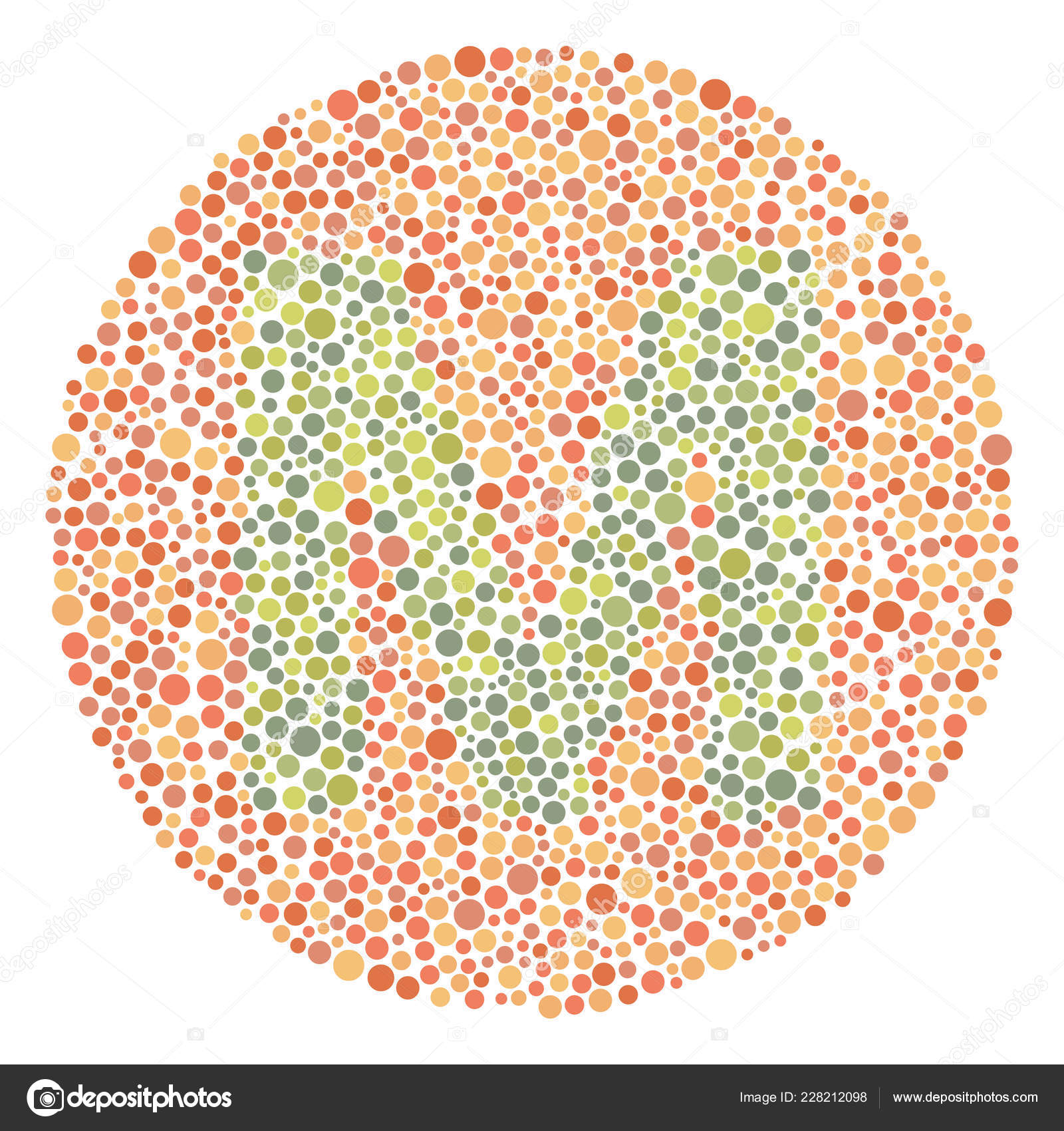 104 Color Blindness Test Vectors Free Royalty Free Color Blindness Test Vector Images Depositphotos