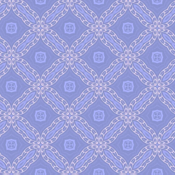 Vector Ornament Seamless Pattern Wallpaper Elegant Pastel Purple Color — Stock Vector