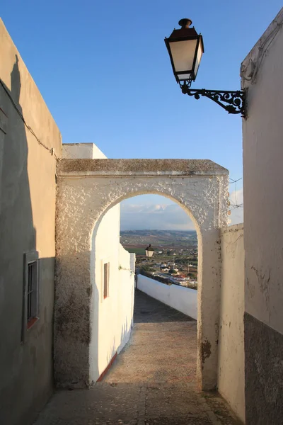 Arcos de la Frontera na Andaluzia em Espanha — Fotografia de Stock