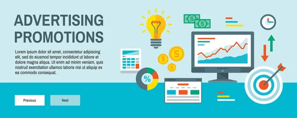 Infografisches Finanzierungskonzept Vektor Illustration Flachen Design Stil Website Analyse Statistik — Stockvektor