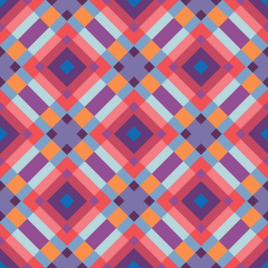 Soyut geometrik arka plan. Dikişsiz desen tasarımı. Vektör çizimi. 