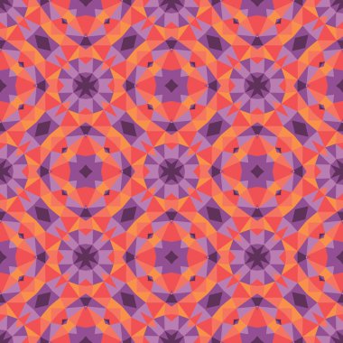 Soyut geometrik arka plan. Dikişsiz desen tasarımı. Vektör çizimi. 