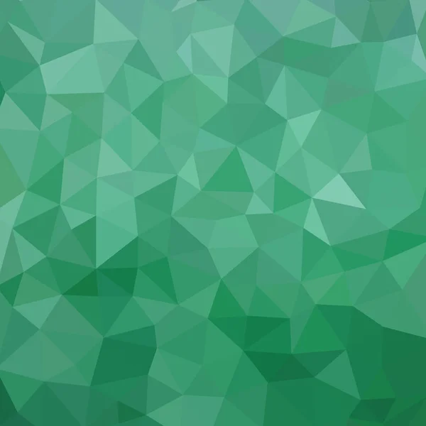 Зеленый Цвет Многоугольного Фона Векторный Узор Абстрактный Геометрический Фон Обои — стоковый вектор
