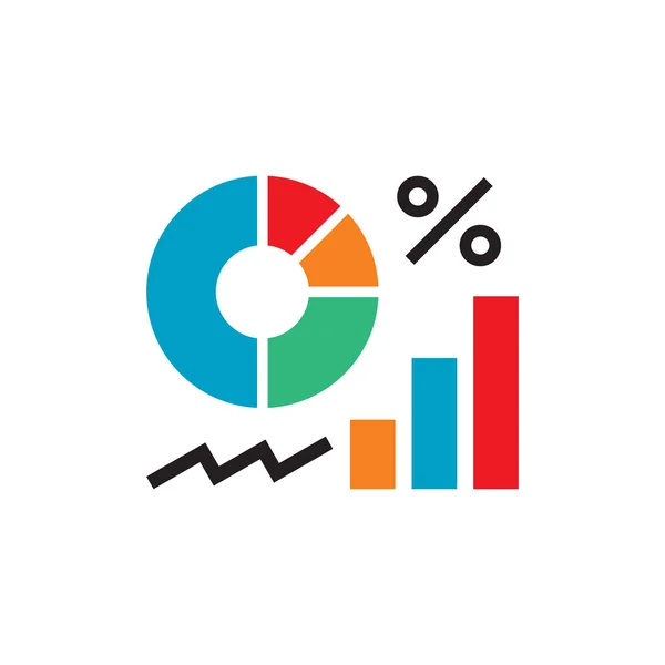 Infographic Zwart Pictogram Witte Achtergrond Vector Illustratie Voor Website Mobiele — Stockvector