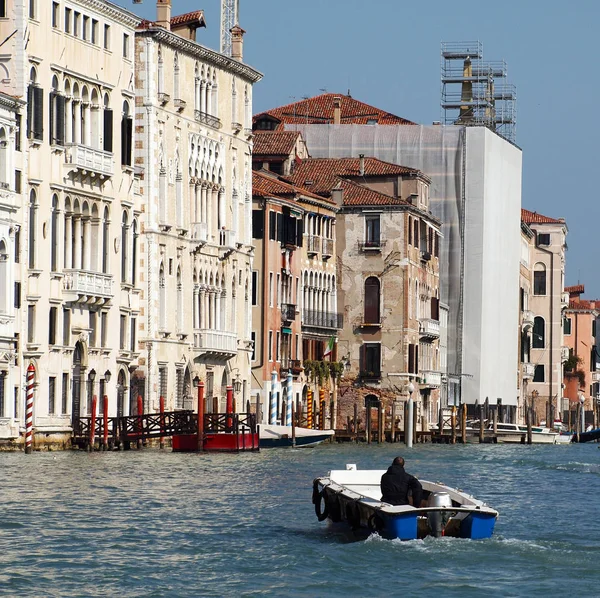 Venezia Italia Mars 2012 Veldig Vakker Unik Venezia Dens Kanaler – stockfoto