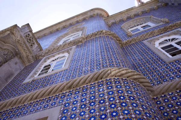 Sintra Portugal Julho 2018 Palácio Pena Ornamento Único Azulejos Que — Fotografia de Stock