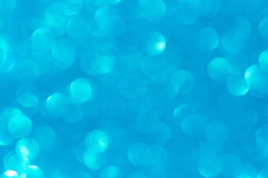 Soyut mavi bulanık arkaplan. Noel ve Yeni Yıl tatili.