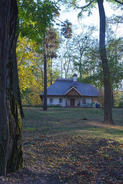 Oud Traditioneel Oekraïens Huis Het Taras Shevchenko National Reserve Kanev — Stockfoto