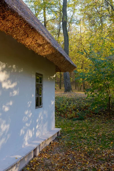 Oud Traditioneel Oekraïens Huis Het Taras Shevchenko National Reserve Kanev — Stockfoto