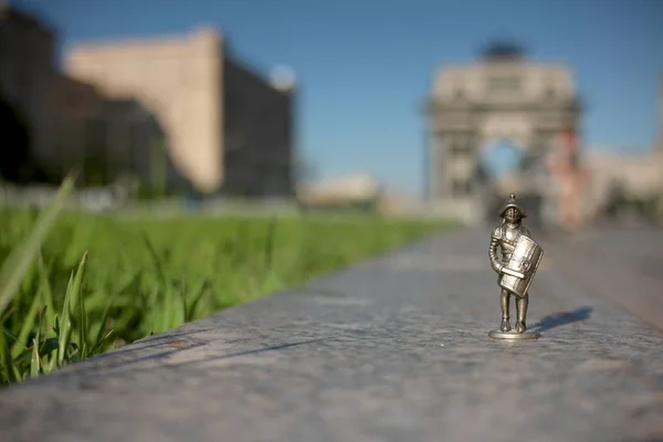 Ulice Města Moskvy Kutuzovskij Avenue Rytíř — Stock fotografie