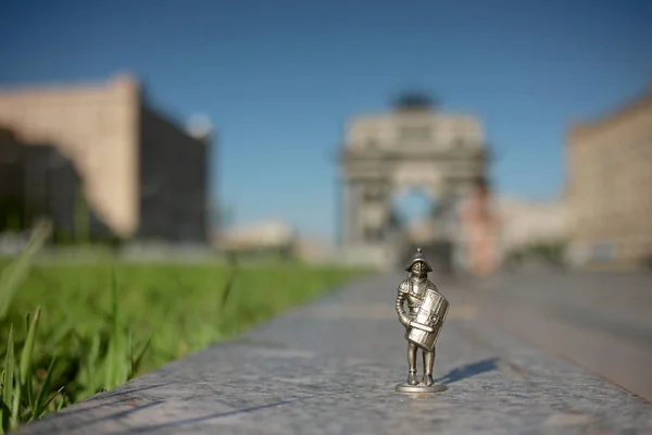 Ulice Města Moskvy Kutuzovskij Avenue Rytíř — Stock fotografie