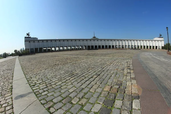 Moskva Byarkitektur Park Pobedy Poklonnaya Gora Museum - Stock-foto