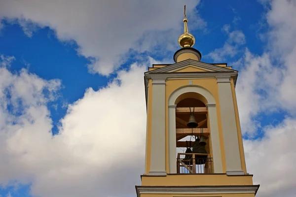 Staden Moskva Vorobyovy Gory Templet — Stockfoto