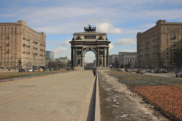莫斯科的凯旋门 — 图库照片