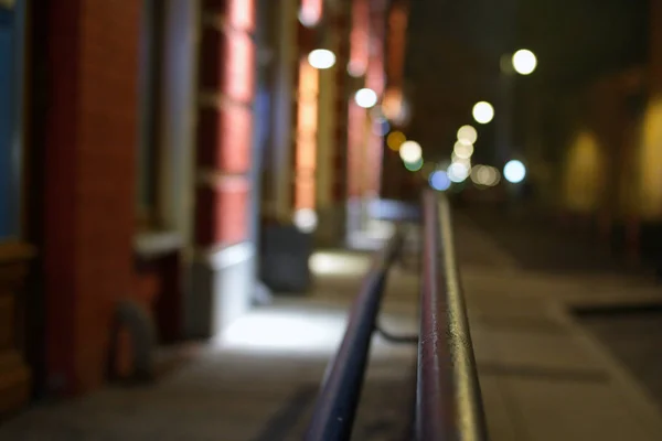 City Moscow Blurred Bokeh Street — Stock Photo, Image