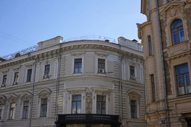 Şehir Moskova sokak binaları sokakları