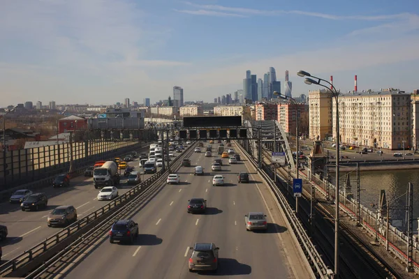 Cidade Moscovo Deck Observação — Fotografia de Stock