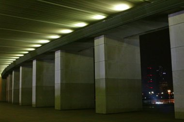 Moskova şehir fotoğrafları gece aydınlatma zafer Park İkinci Dünya Savaşı Müzesi