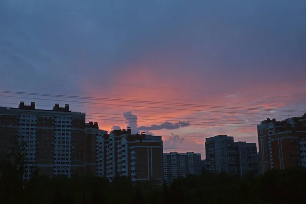 Rezidenční Čtvrť City Moskva Kuntsevo — Stock fotografie