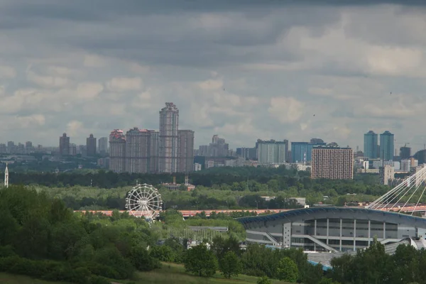 Moscovo Vista Cidade Dos Arredores — Fotografia de Stock