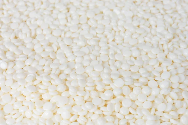 Beyaz polimer granül — Stok fotoğraf