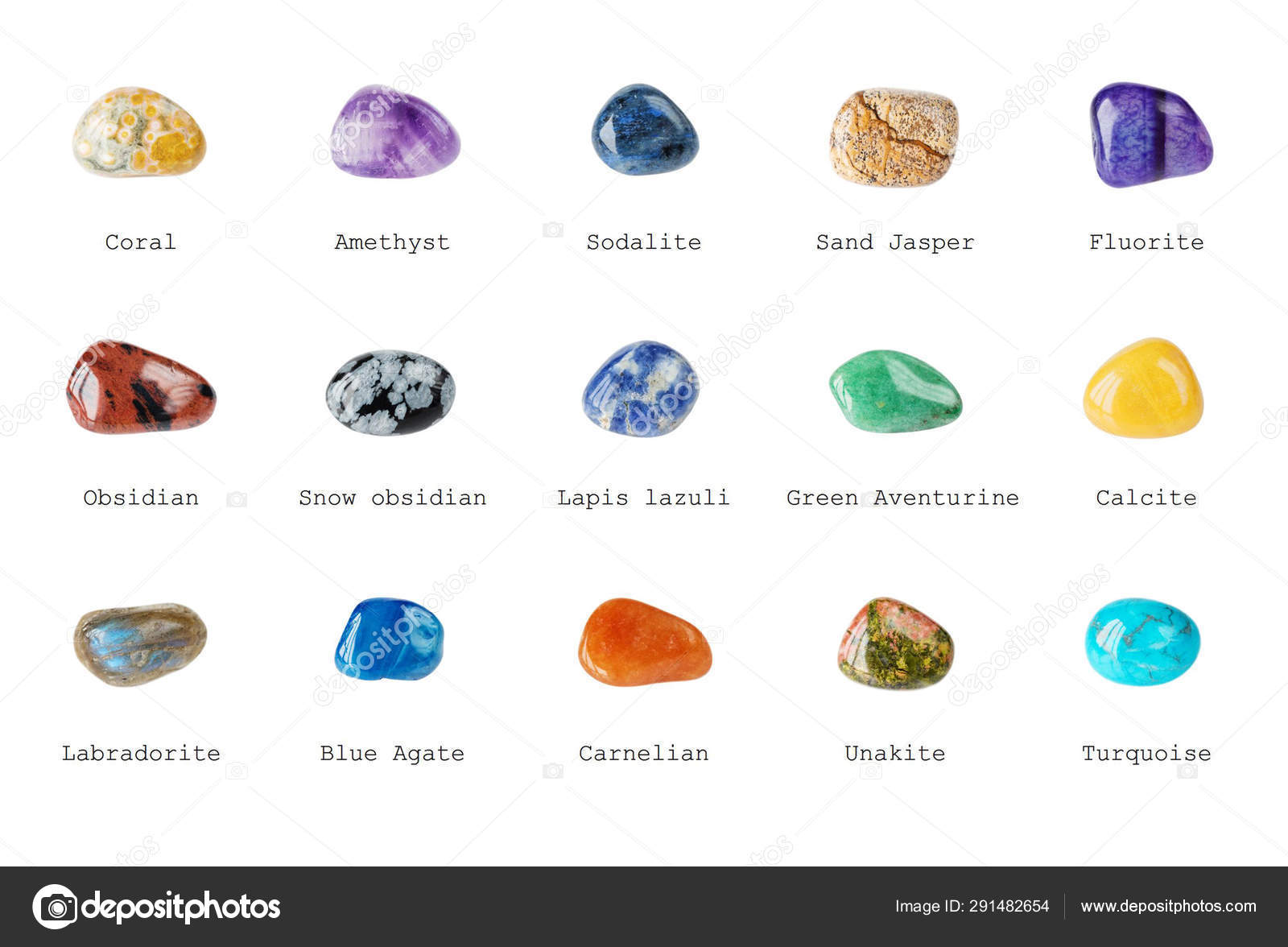 Piedras Blue Green Crystal Names Chart Green Blue Gemstone Names