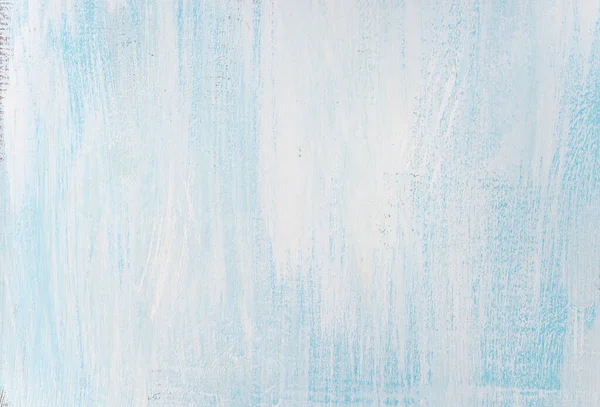 木製の背景 白と青の塗料で塗装 ロイヤリティフリーのストック画像