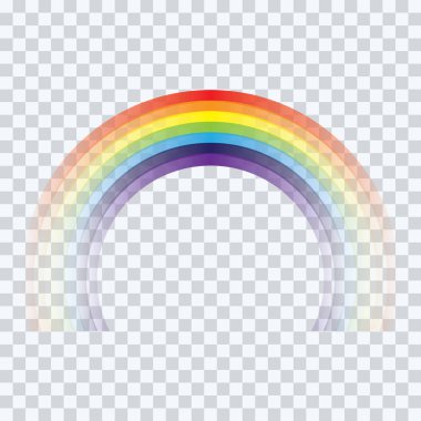 arka plan vektör çizim Soyut gökkuşağı karikatür