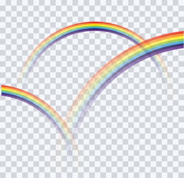 arka plan vektör çizim Soyut gökkuşağı karikatür