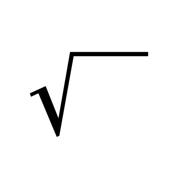 Símbolos Matemáticos Vectorand Ícones Matemáticos Ilustração — Vetor de Stock