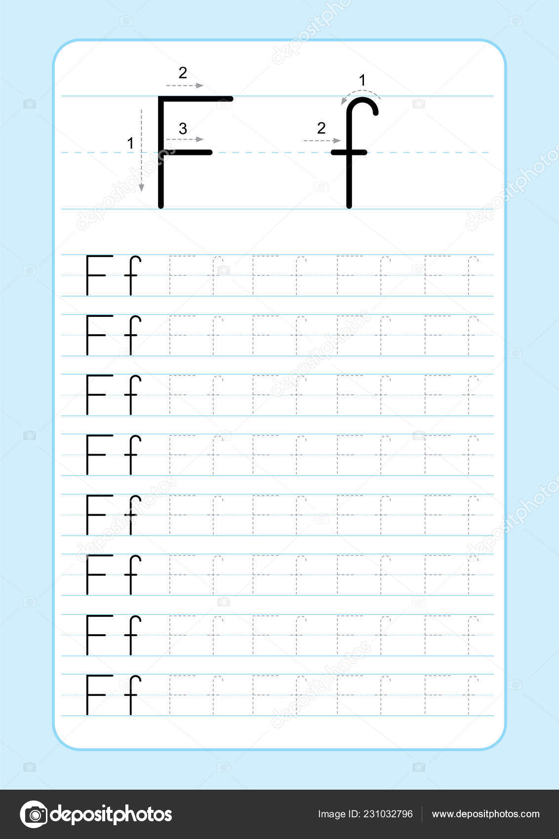 Abc Alphabet Letters Tracing Worksheet Alphabet Letters Basic Writing