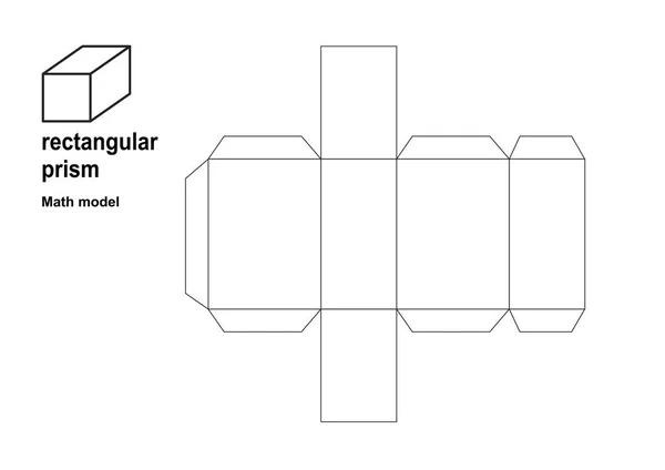 Modèle Maths Formes Les Motifs Impriment Parfaitement Sur Papier Format — Image vectorielle