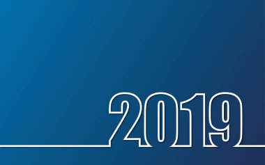 2020 yaratıcı tebrik kartı tasarımı, el ilanları, davet, afiş, broşür, afiş, takvim için kullanılabilir. Mutlu yeni yıl veya Noel arka plan.