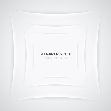 Yapışkan Kağıt Kırışık Efekti, Vektör Gerçekçi Arkaplan. Kötü Islak Kağıt veya Gri Yapışkan folyo Buruşuk ve Yağlı Buruşuk Kırışıklık dokusu, İzole Boş Şablon