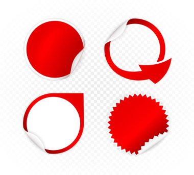 Yüksek Kalite Satış Etiketleri Vektör Koleksiyonu. İzole Vektör Elementleri