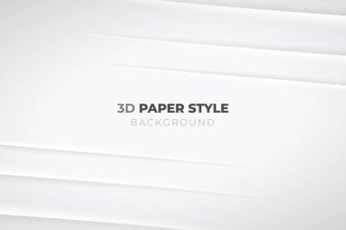 Katlanmış Kağıt Arkaplan. İzole Vektör Elementleri