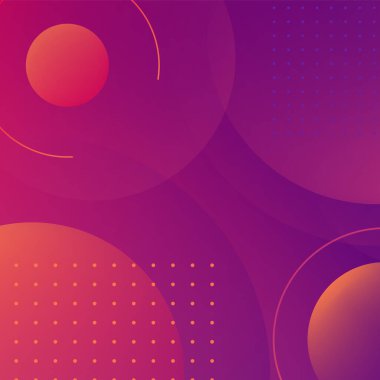 Renkli Arkaplanda Sıvı Şekillere sahip Gerçekçi Soyut Poster