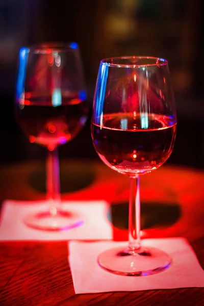 Wein Glas Cocktailbar — Stockfoto