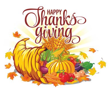 Şükran günü - bereket dan sonbahar hasat